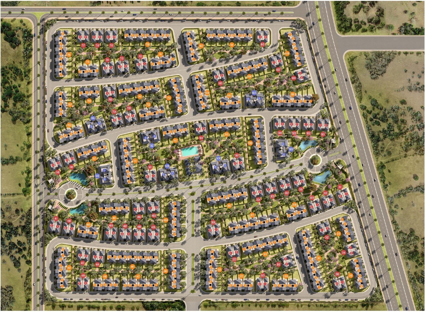 Village West master plan
