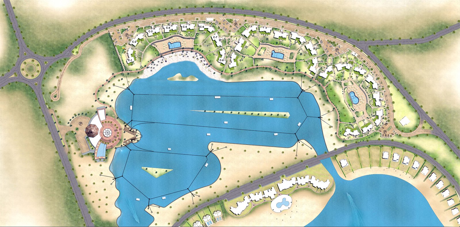 Waterside Condos الماستر بلان
